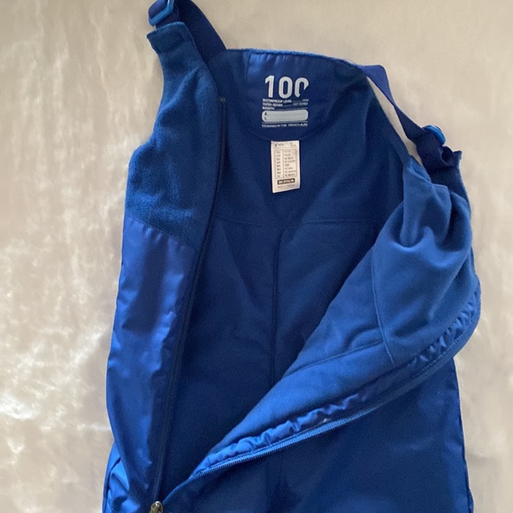Decathlon Wed'ze Bib Waterproof Zip-Up Snow Pants 12 Months (71-77 cm) - Picture 4 of 14